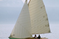 Camden sloop, sur le lac Léman (Suisse)