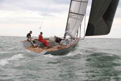 Rosso 28, en navigation sous spi